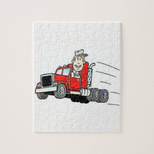 Pilote de camion Jigsaw Puzzle