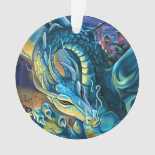Pilote de dragon bleu