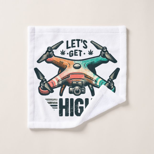 Pilote de drone (Gant de toilette)