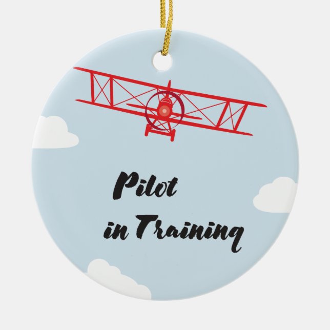 Pilote en ornement de formation (Devant)