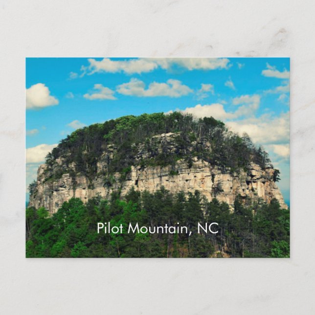 Pilote Mountain, carte postale NC (Devant)
