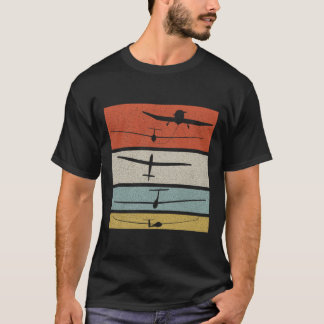 Pilotes de luge TShirt pilote de planeur chemise