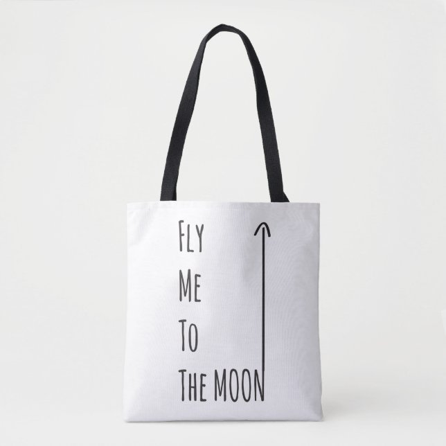 Pilotez-moi à la lune - le sac nerd libre de (Devant)