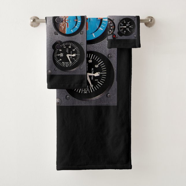 Pilot's 6 Pack Bath Towel Set (Insitu)