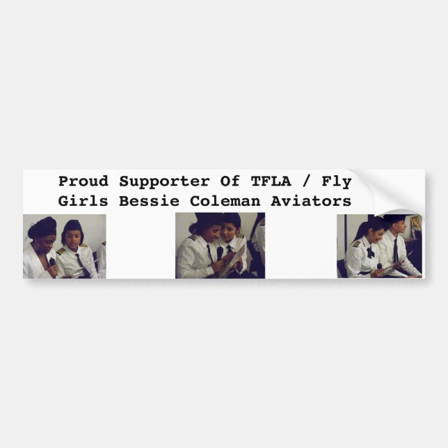 Pilots bumper stickers (Front)