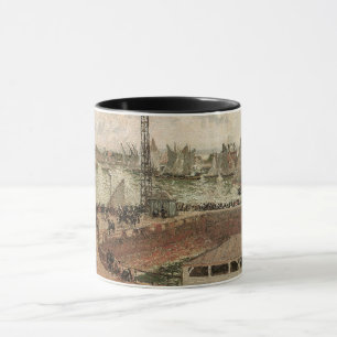 Pilot's Jetty, Le Havre by Camille Pissarro Mug
