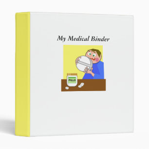 Pilule géante, mon classeur Médicale