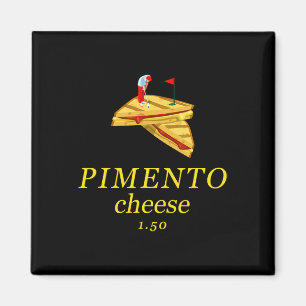Pimento Cheese Funny Golf Dad Magnet