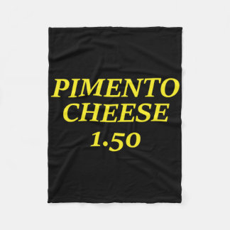 Pimento Cheese Golf Dad Fleece Blanket