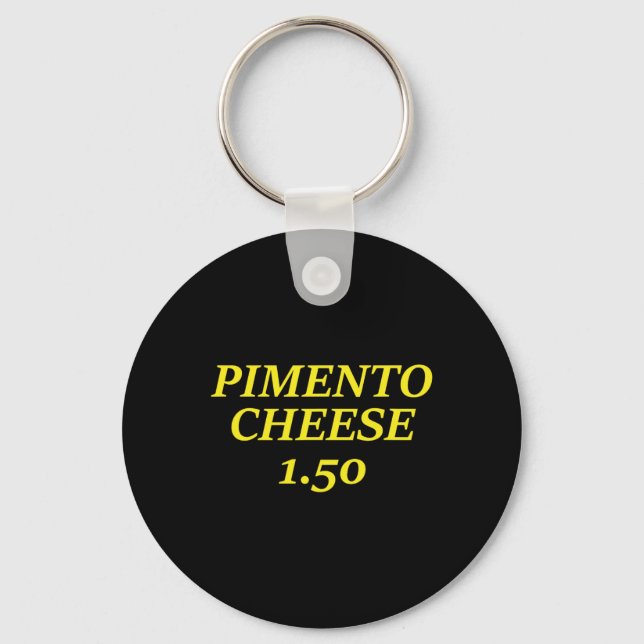 Pimento Cheese Golf Dad  Keychain (Front)