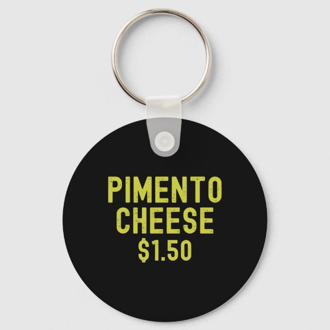 Pimento Cheese Golf Dad Master Golf Players August Keychain (Front)