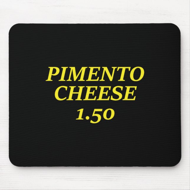 Pimento Cheese Golf Dad  Mouse Pad (Front)