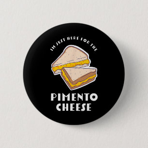 Pimento Cheese Sandwich - Funny Master Golfers 2 Inch Round Button