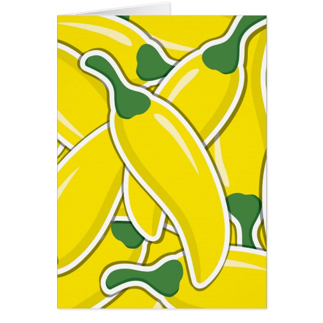 Piments de piment jaune funky (Devant)