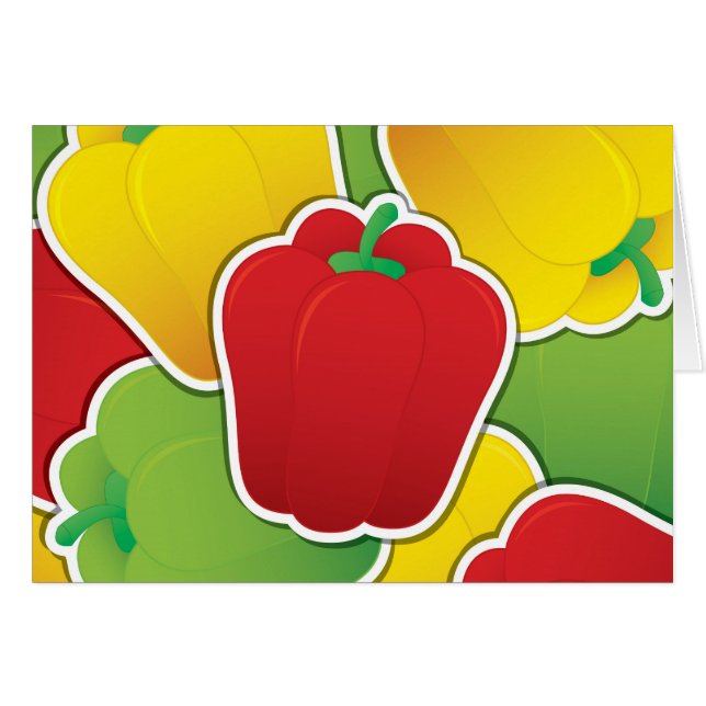 Piments feux de circulation funky (Devant horizontal)