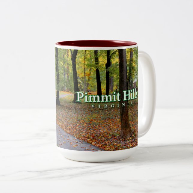 Pimmit Hills Park Path Mug (Front Right)