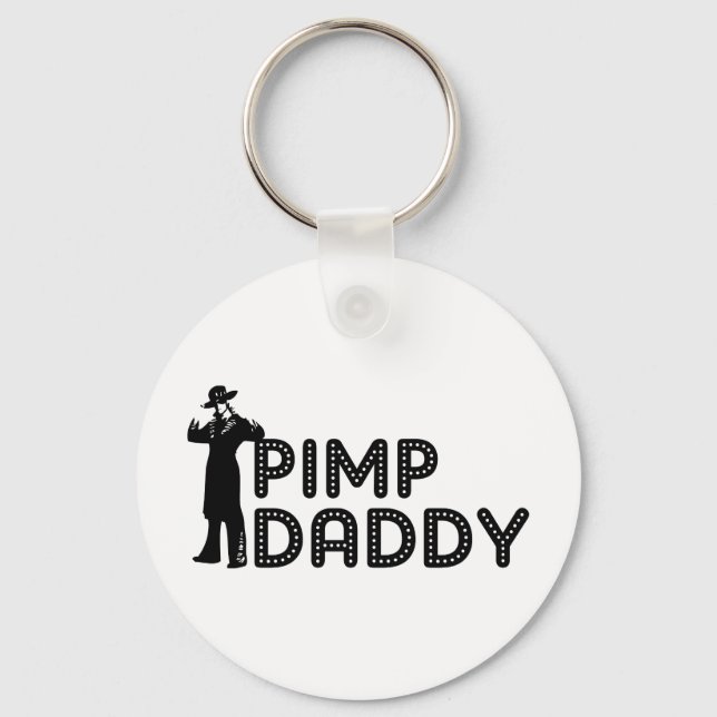 Pimp Daddy Keychain (Front)