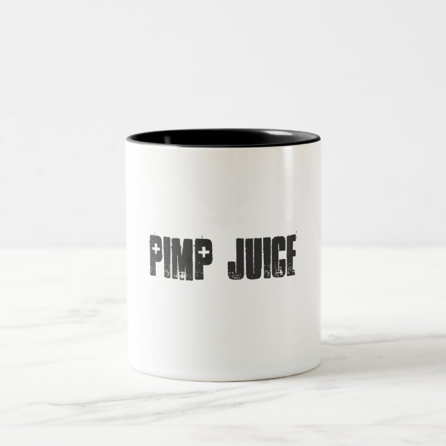 Pimp Juice Two-Tone Coffee Mug (Center)