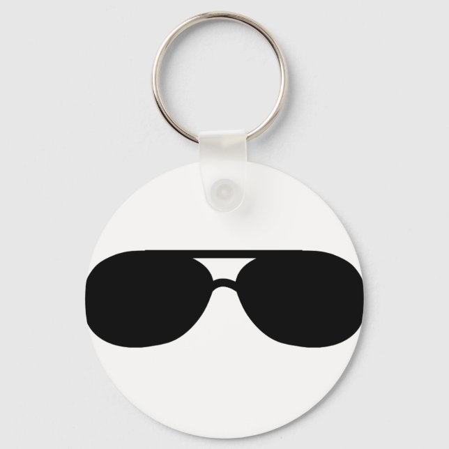 pimp sunglasses shades keychain (Front)