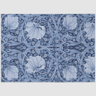 Pimpernel Blue Monotone, William Morris Tissue Paper