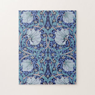Pimpernel Blue, William Morris Jigsaw Puzzle