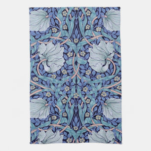 Pimpernel Blue, William Morris Kitchen Towel
