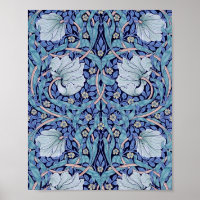 Pimpernel Blue, William Morris