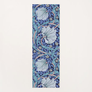 Pimpernel Blue, William Morris Yoga Mat