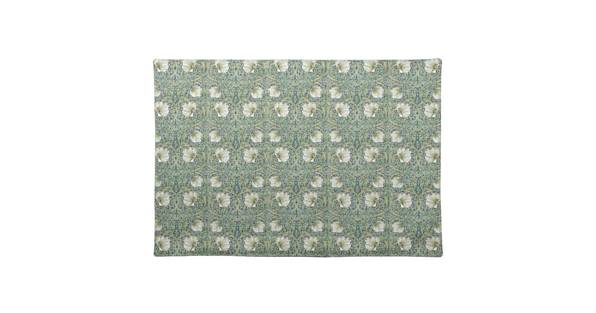 Pimpernel by William Morris Placemat Zazzle