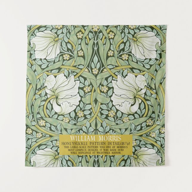 Pimpernel Design by William Morris Tapestry (Front)