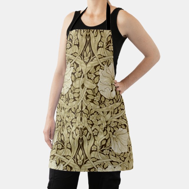 Pimpernel Gold, William Morris Apron (Insitu)