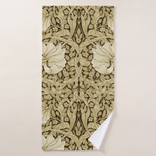 Pimpernel Gold, William Morris Bath Towel