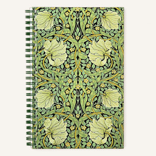 Pimpernel (green) by William Morris, Notebook