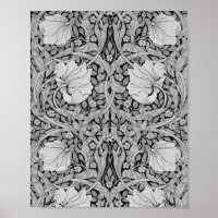 Pimpernel Grey Monotone, William Morris