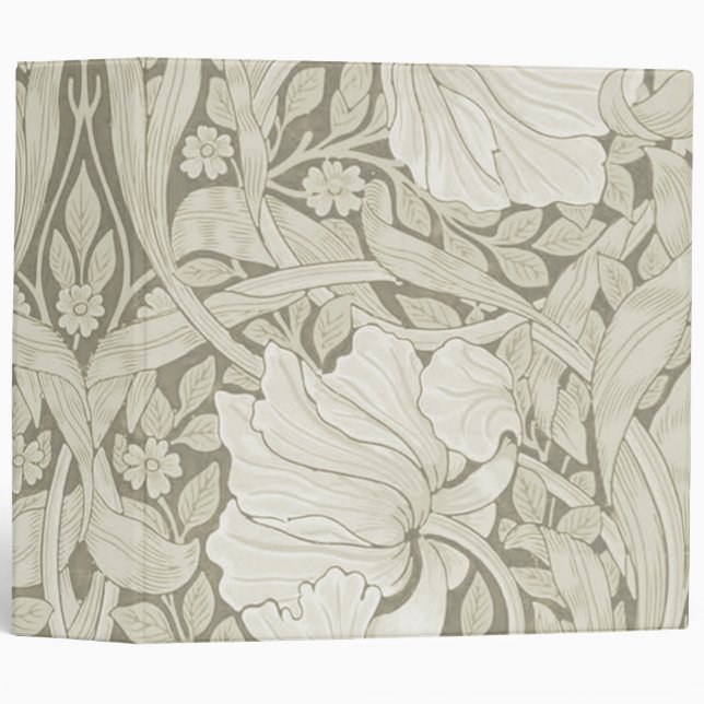 Pimpernel Ivory, William Morris Binder (Front/Spine)