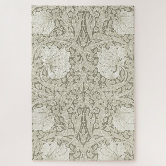 Pimpernel Ivory, William Morris Jigsaw Puzzle (Vertical)