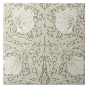 Pimpernel Ivory, William Morris Tile