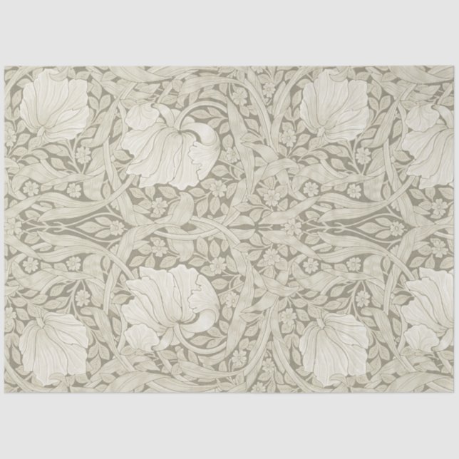 Pimpernel Ivory, William Morris Tissue Paper (Front)