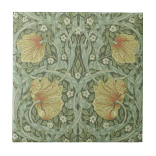 Pimpernel Pattern (by William Morris) Tile