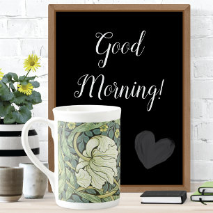 Pimpernel Poppies Pattern Pattern William Morris Bone China Mug