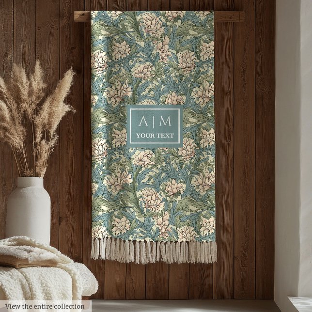 Pimpernel Romantique Morris Inspirée Couverture Pe (Romantic Pimpernel Morris Inspired Custom Blanket)