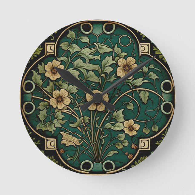 Pimpernel  round clock (Front)