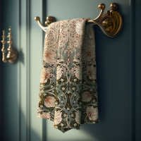 Pimpernel Sage Green & Dusty Pink William Morris