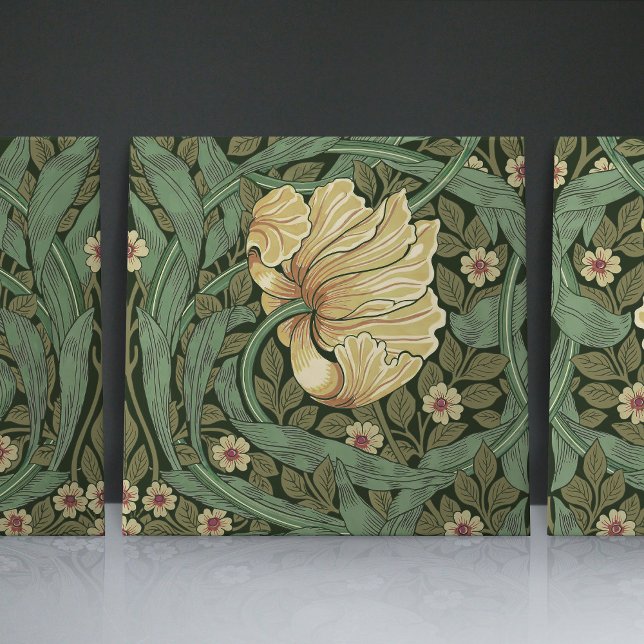 Pimpernel Seamless 1/2 William Morris Arts Crafts Tile (Creator Uploaded)
