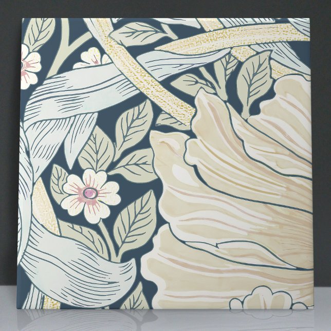 Pimpernel Seamless 1 of 12 Faded Blue Yellow Tile (Creator Uploaded)