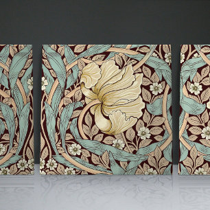 Pimpernel Seamless 2/2 William Morris Arts Crafts Tile