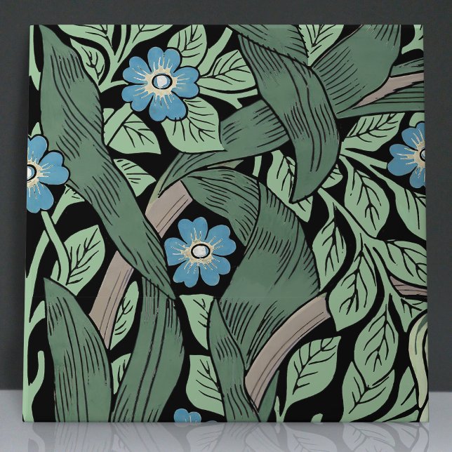 Pimpernel Seamless 3 of 12 Sage Green Blue Tile (Creator Uploaded)