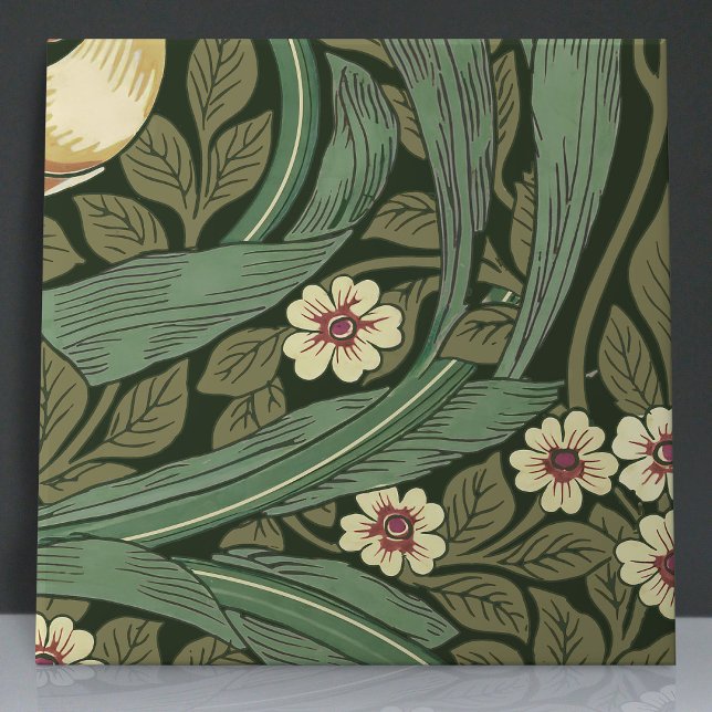 Pimpernel Seamless 6 of 12 Warm Yellow Sage Green Tile (Creator Uploaded)