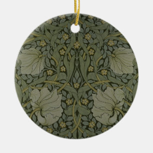 'Pimpernel' wallpaper design, 1876 Ceramic Ornament