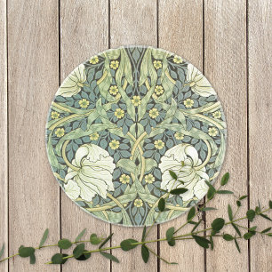 Pimpernel White Poppies William Morris Coaster